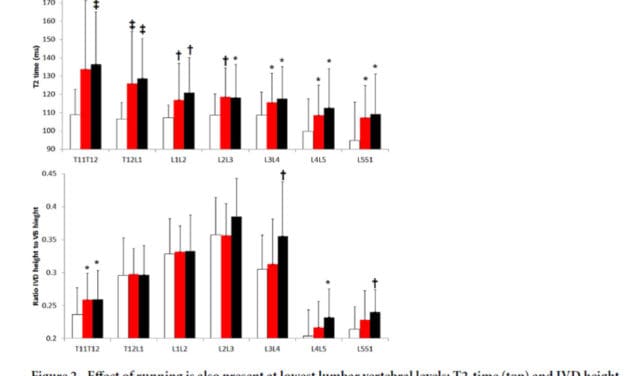 Courir pour fortifier… ses disques !?!