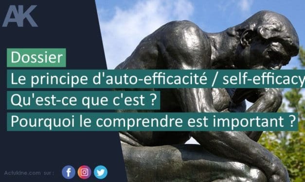 Dossier : le principe d’auto-efficacité / self-efficacy, qu’est-ce que c’est ? et pourquoi le comprendre est important?