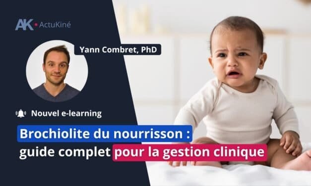 E-learning complet gestion de la bronchiolite