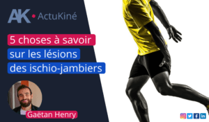 traitement ischios jambiers sport rupture