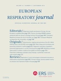 Revue de presse respiratoire: ERJ oct 2013