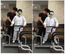 Du tapis roulant sur le coté