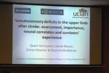 Neurorehab 2015 (1) : Evaluation de la sensibilité chez des patients neurologiques