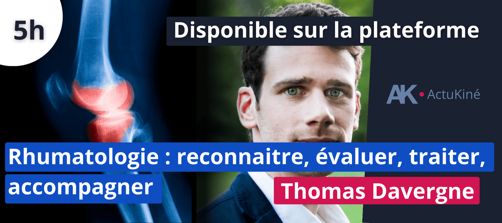 Formation rhumatologie thomas davergne kiné